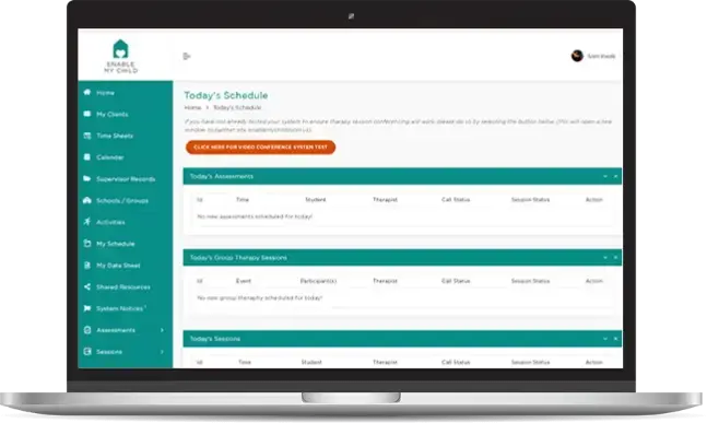 EMC Pediatrics Therapy Software