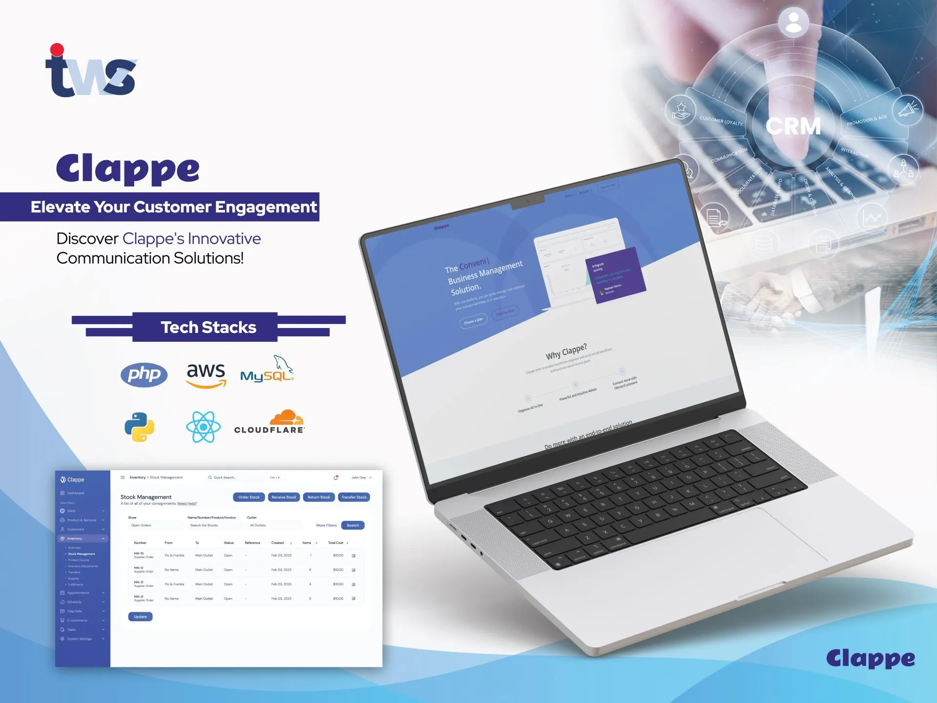 Clappe Business Management ERP